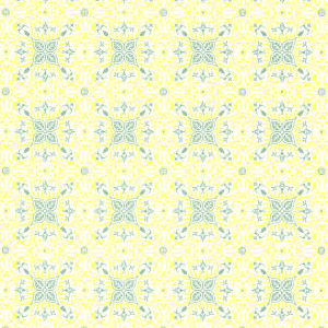 Net - Blue on yellow